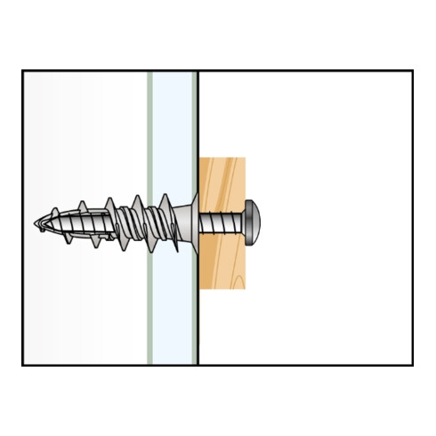 Ancrage pour plaques de plâtre CELO en zinc moulé GKDZ