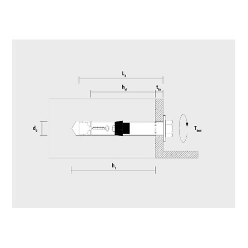 CELO ancre lourde SLA S 24-165/50 M16, boulon à tête hexagonale, zingué
