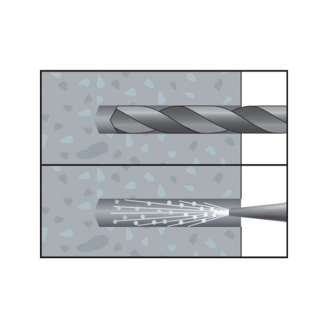 CELO ancre lourde SLA S 24-165/50 M16, boulon à tête hexagonale, zingué