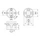 Andreas Maier Basisplatte rund 6498F R-M16x18