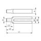 Andreas Maier Gabelspanneisen DIN 6315C 14 x 200 mm lackiert