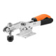 Andreas Maier Horizontale spanner 6830SJ-4 oranje handgreep met veiligheidsvergrendeling