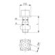 Andreas Maier Kit de fixation 7640BFS-M12x14
