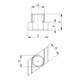 Andreas Maier Muttern T-Nuten Rhombus 510-M20X24