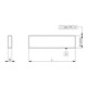 ANDREAS MAIER Paar parallelle afstandhouders 100 mm 6 x 1 mm precisie