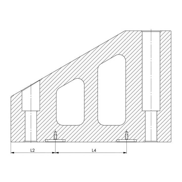 Andreas Maier Pièce prisme 120G M16 trempée brunie
