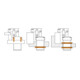 ANDREAS MAIER Pneumatische hefboomspanner 6829V maat 25