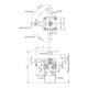 ANDREAS MAIER Pneumatischer Schwenkspanner Flanschversion Gr. 63