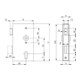 Andreas Maier Schlosskasten 140P DIN links D60xE72 MS 2,5