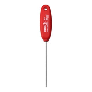 Andreas Maier Sechskantschraubendreher SW 2 x 90mm vernickelt rot