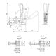 ANDREAS MAIER Senkrechtspanner 6800S Gr. 3 Verriegelung