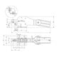 Andreas Maier Serre-joint combiné 6860P taille 3 pneumatique