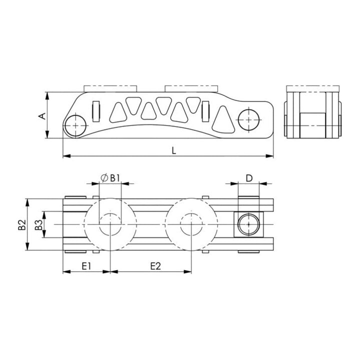 Andreas Maier Spanneisen B133mm Vergütungsstahl brüniert