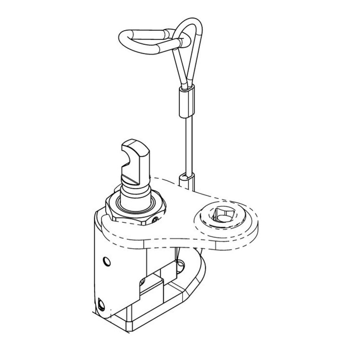 ANDREAS MAIER Spannhaken mechanisch 540H-16