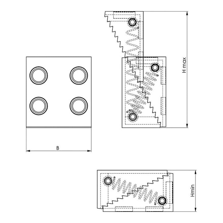 Andreas Maier Spannunterlage 6501M-2 Magnet