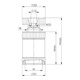 Andreas Maier Support de serrage en aluminium 6401-1