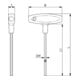 ANDREAS MAIER Tournevis six pans 906QSW6x100 nickelé rouge