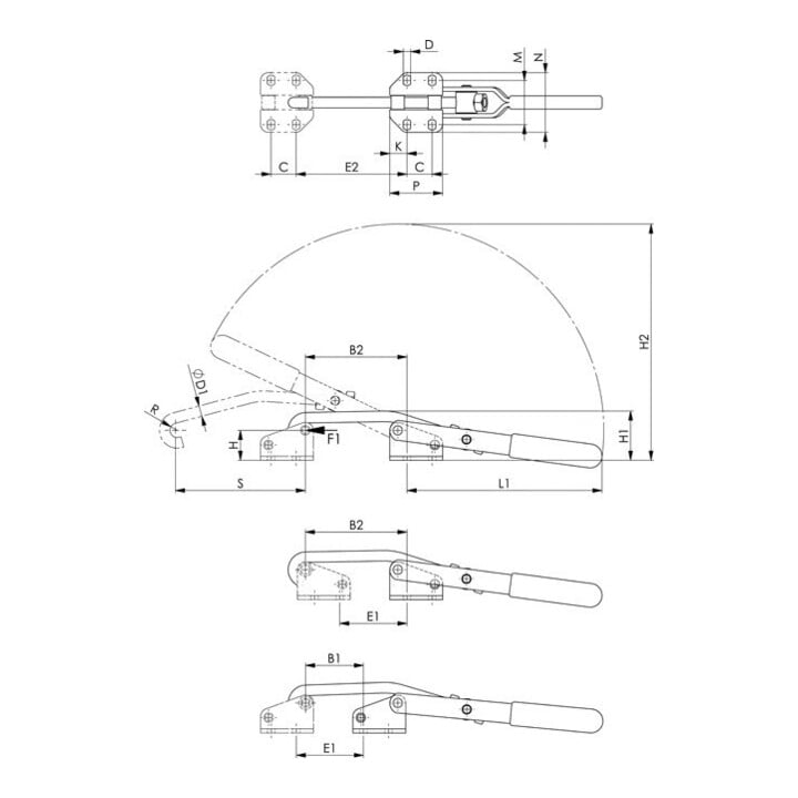Andreas Maier Verschlussspanner Gr.3 Edelstahl