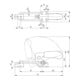 Andreas Maier Verschlussspanner horizontal 6848HJ-3 orangefarbenem Handgriff