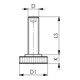 Andreas Maier Vis de support 6314S-M24 x 137 traité 8.8