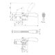 Andreas Maier Waagrechtspanner 6835B Gr. 3 mattschwarz