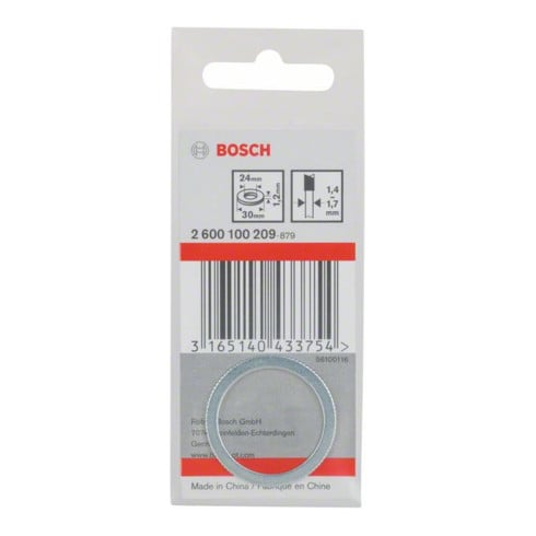 Bosch Anello di riduzione per lame circolari, 30x24x1,2mm