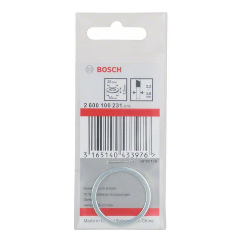 Bosch Anello di riduzione per lame circolari, 30x25x1,8mm