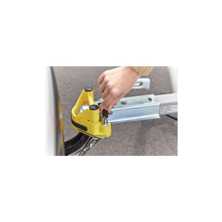 Anhänger-Diebstahlsicherung Stahl,pulv.L225xB200xH110mm SB Verpackung