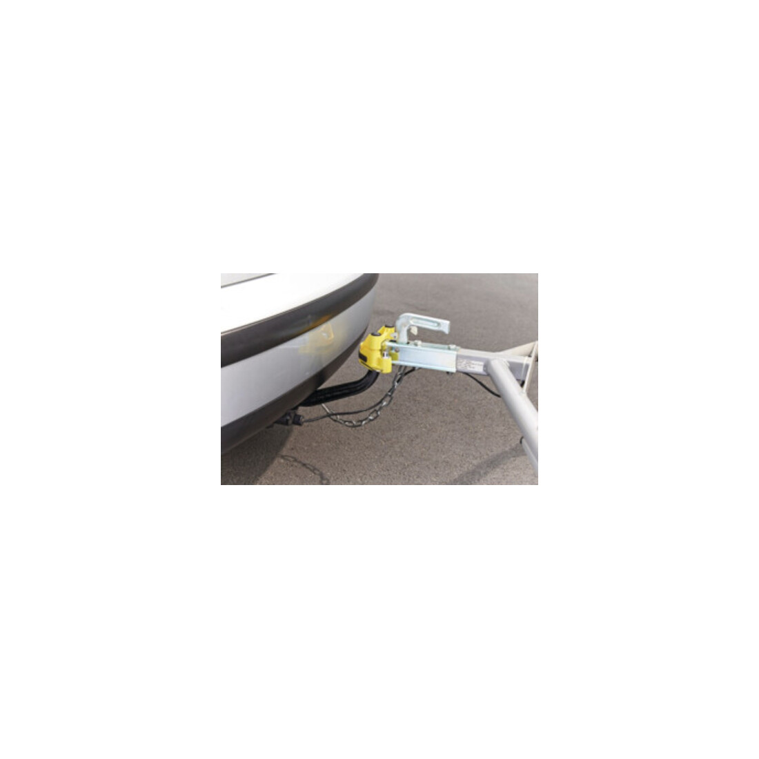 Anhänger-Diebstahlsicherung Stahl,pulv.L225xB200xH110mm SB Verpackung