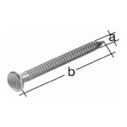 Ankernagel bauaufsichtlich zugelassen D.4,0x50mm Stahl roh verzinkt-1