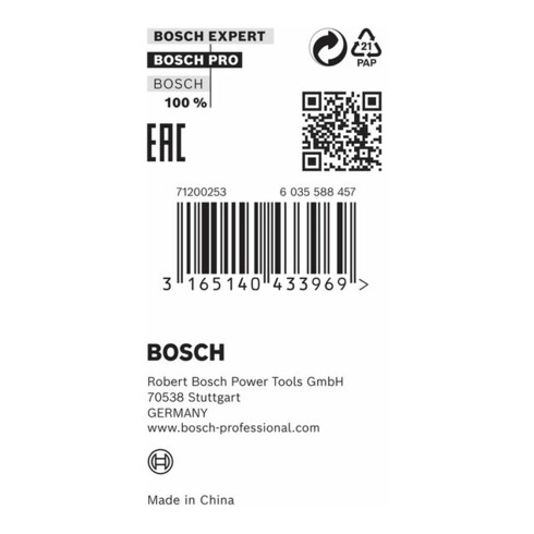 Anneau réducteur Bosch pour lames de scie circulaire 30 x 20 x 1,8 mm