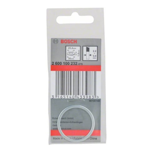 Anneau réducteur Bosch pour lames de scie circulaire 30 x 25,4 x 1,8 mm