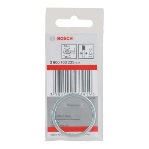 Anneau réducteur Bosch pour lames de scie circulaire 35 x 30 x 1,5 mm