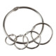 Anneaux pliables en métal Eichner anneaux stables à coller 19 mm-2