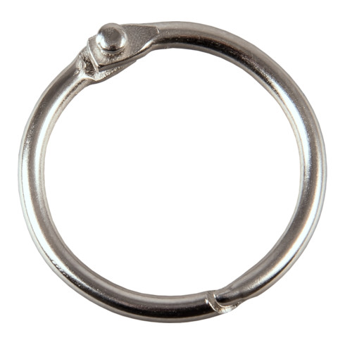 Anneaux pliables en métal Eichner anneaux stables à coller 25 mm