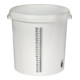 Anrühreimer 30l weiß PP-1