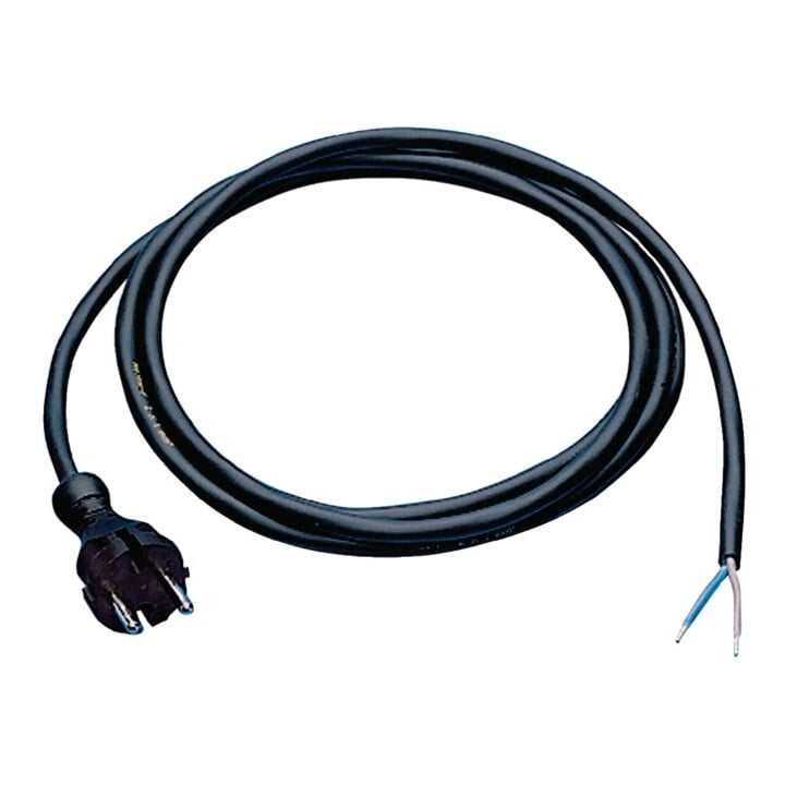 Anschlussleitung H07RN-F 2x1,5mm2 L.5m m.Konturenstecker schwarz