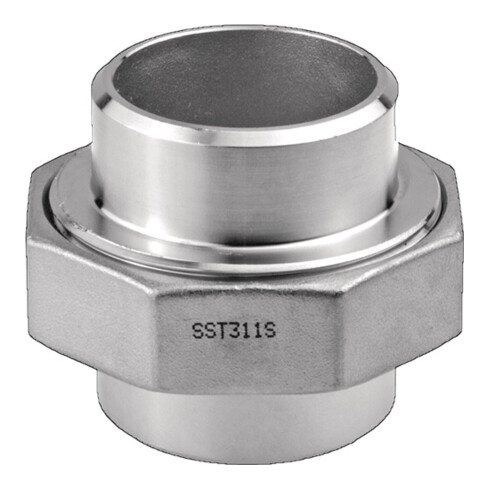 Anschweißverschraubung EN 10226-1 NPS 33,7 Zoll fl.dichtend 49mm 17mm 16mm