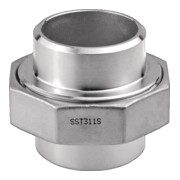 Anschweißverschraubung EN 10226-1 NPS 33,7 Zoll fl.dichtend 49mm 17mm 16mm-1
