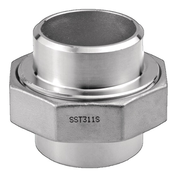 Anschweißverschraubung EN 10226-1 NPS 33,7 Zoll fl.dichtend 49mm 17mm 16mm