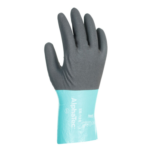 Ansell Chemikalienschutz-Handschuh-Paar AlphaTec 58-128, Handschuhgröße: 9