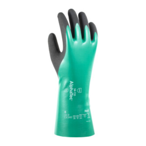 Ansell Chemikalienschutz-Handschuh-Paar AlphaTec 58-735, Handschuhgröße: 10