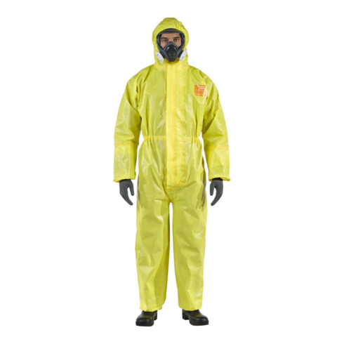Ansell Combinaison de protection Type 3/4/5 AlphaTec 3000, jaune, taille unisexe 2XL