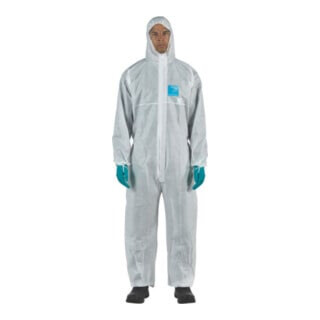 Combinaison de protection Ansell MICROGARD® 1500 PLUS blanc cat. III 1 pièce