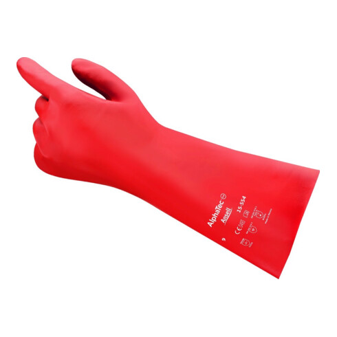 Ansell Gants AlphaTec 15-554, Taille 10