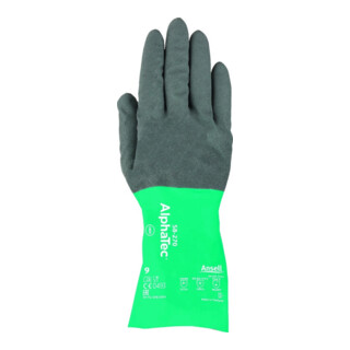 Ansell Gants AlphaTec 58-270, noir/vert