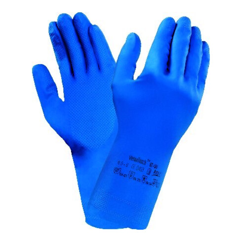 Ansell Gants AlphaTec 87-195, bleu, taille 7