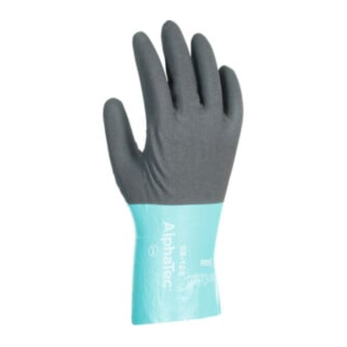 ANSELL Handschoen voor bescherming tegen chemicaliën, paar AlphaTec 58-128, Handschoenmaat: 9