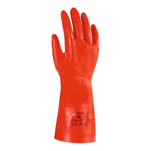 ANSELL Handschoen voor bescherming tegen chemicaliën, paar AlphaTec Solvex 37-900, Handschoenmaat: 7