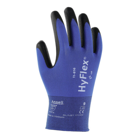 ANSELL Handschoenen, paar HyFlex 11-816, Handschoenmaat: 10
